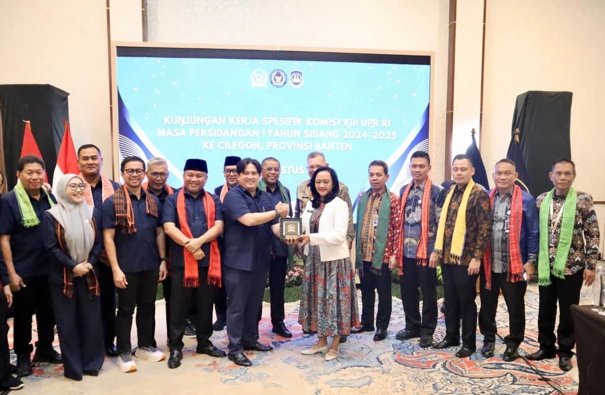 Kantor Imigrasi Kelas II TPI Cilegon Terima Kunjungan Kerja Spesifik Komisi XIII DPR RI 